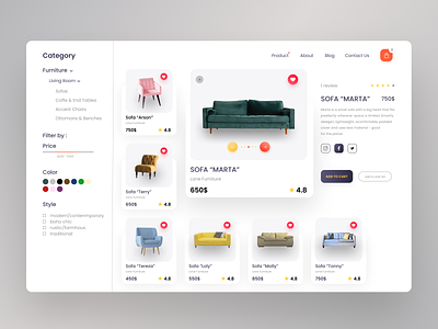 Shopify store design for a fashion brand